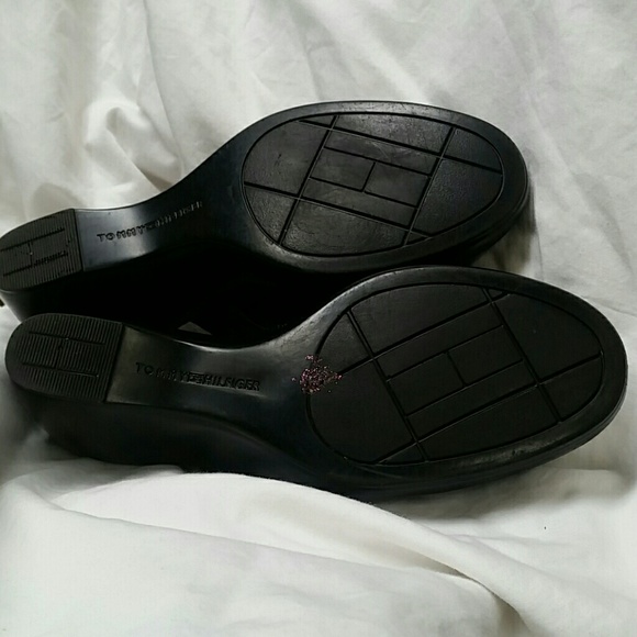 ️Tommy Hilfiger Leather Mules/Clogs Size 7M - Picture 7 of 8